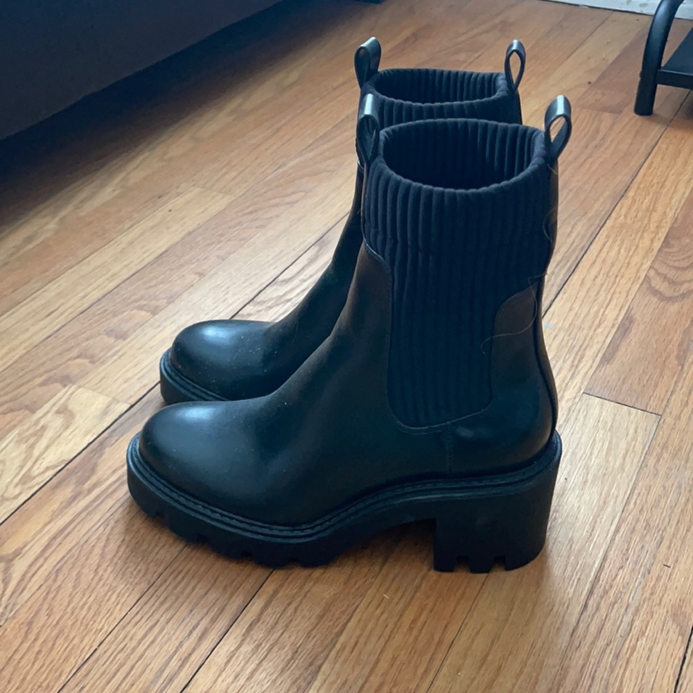 Black boots